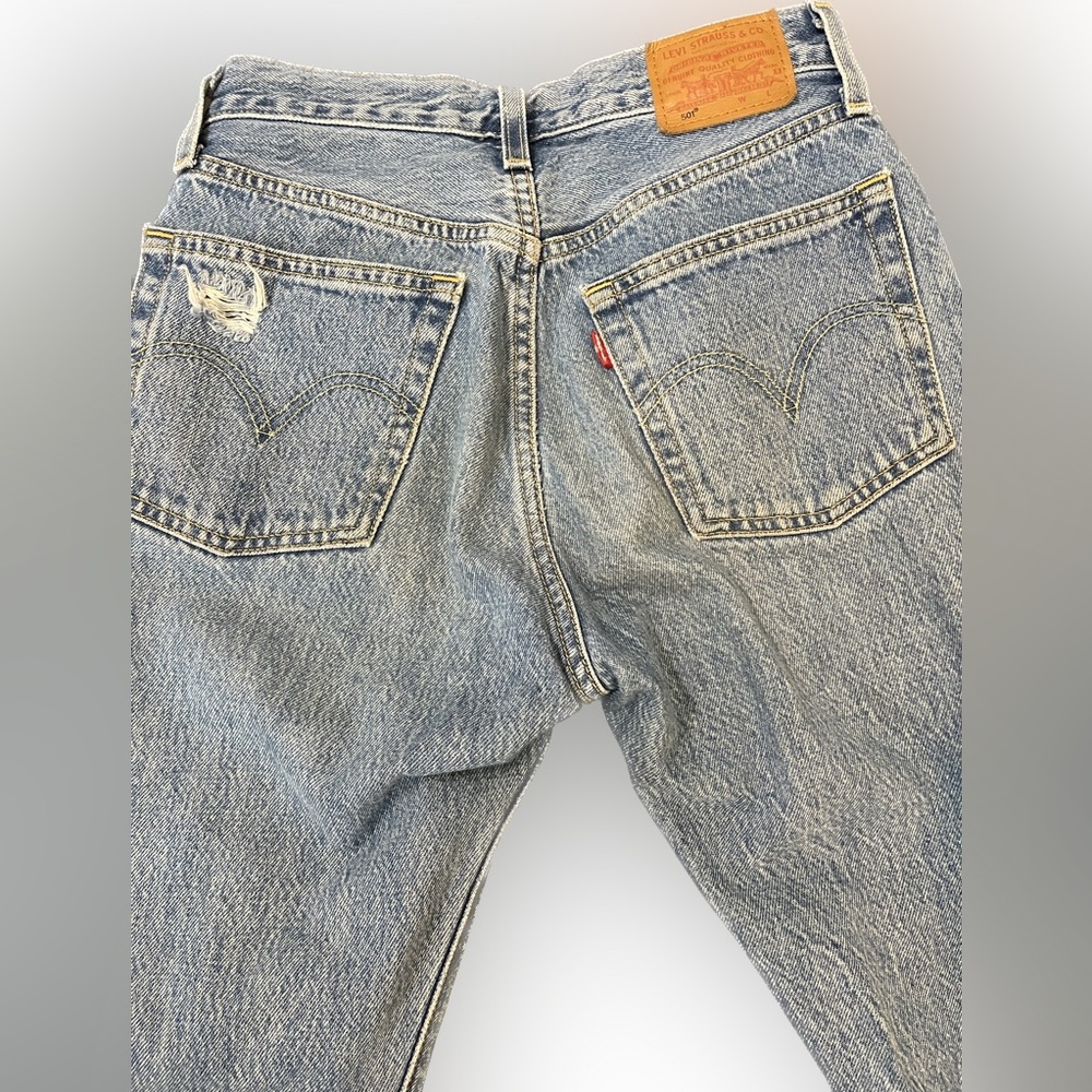 Authentic 501 Levi’s (Distressed) - image 1